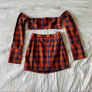 Gorgeous Red Two-Piece Set